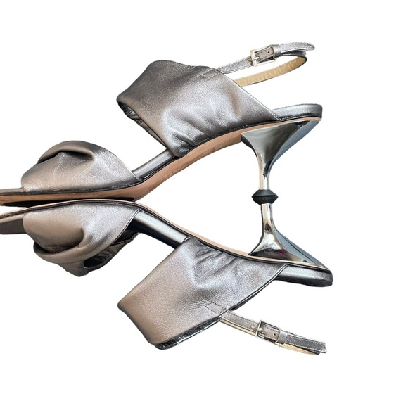 VALENTINA Rangoni‎ Firenze grey heels size 9.5 M - Picture 6 of 12